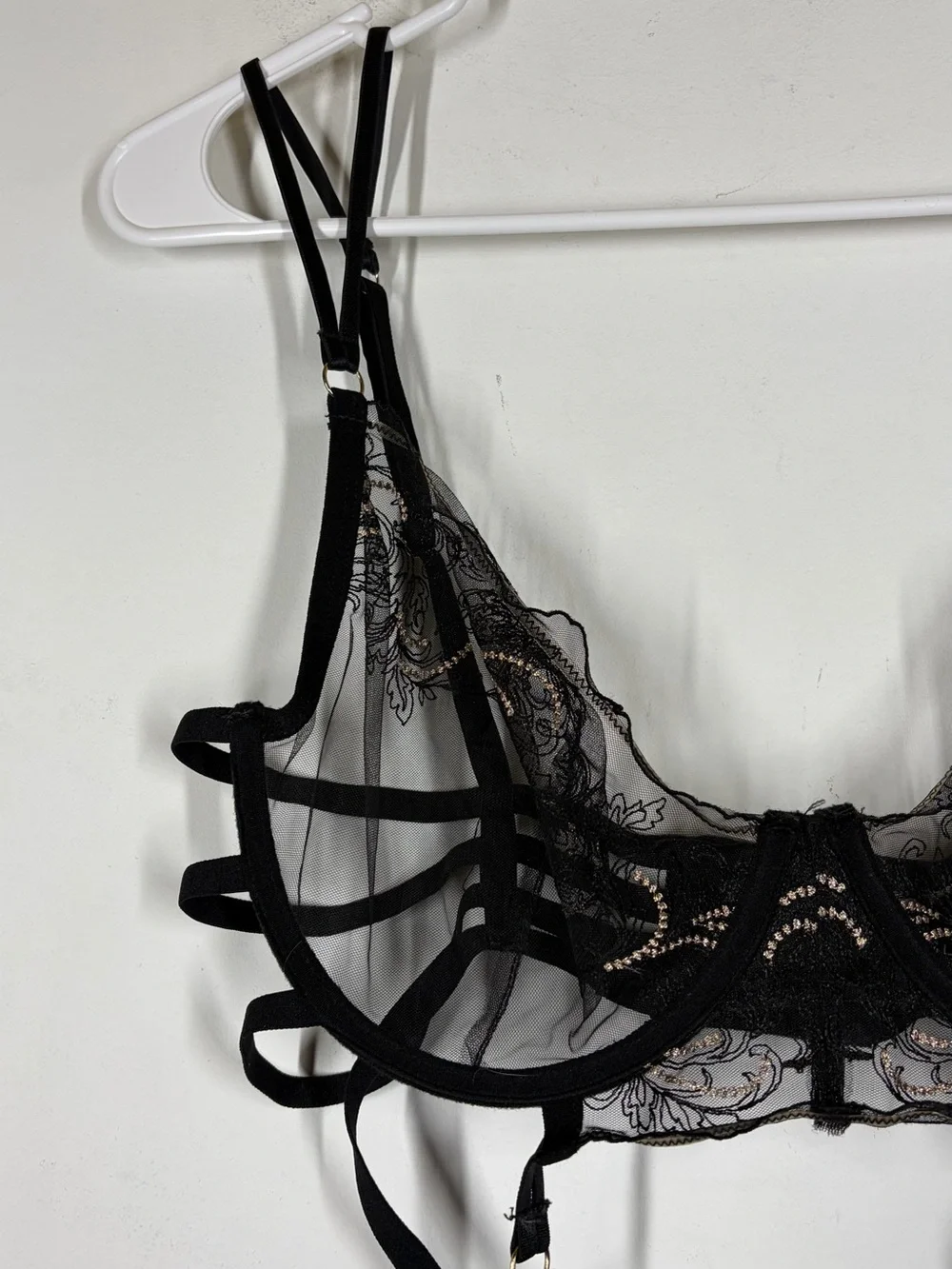 NWOT Bluebella Mariana Mesh Bra Size US 34DD